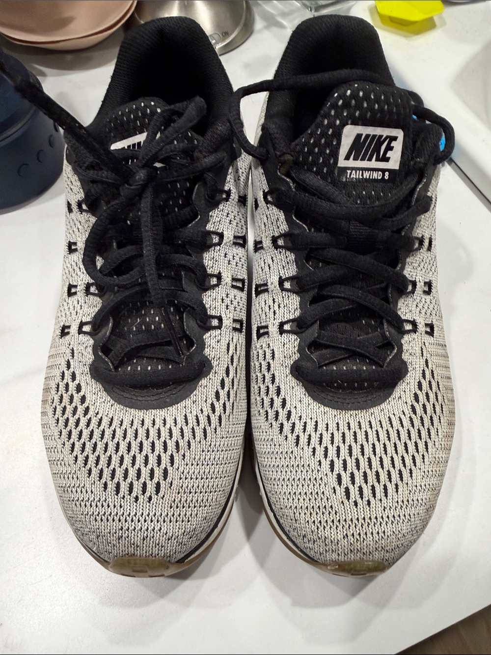 Nike Tailwind 8 Women’s Running Shoes - Black and Grey